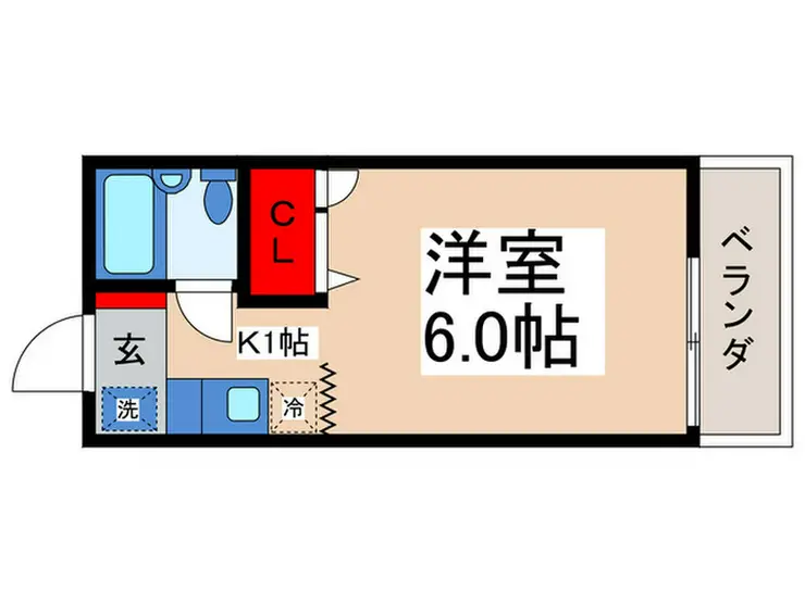 メゾンHARURU 2階階 間取り