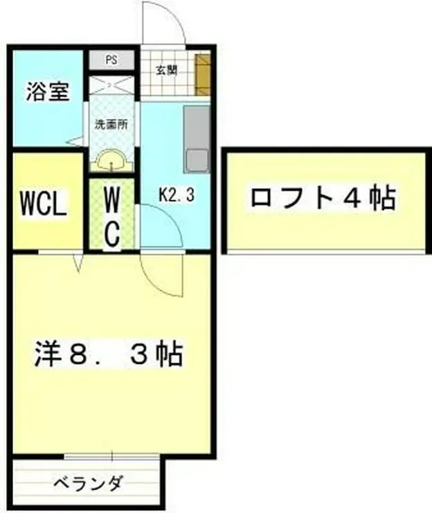 イル・チェーロ 2階階 間取り