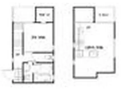ミグ・ノン(1LDK/1階)の間取り写真