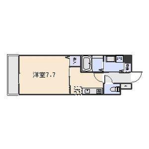 エスペランサ真清田(1DK/1階)の間取り写真