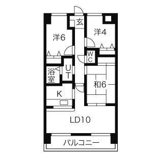 CHANGUIII泉(3LDK/2階)の間取り写真