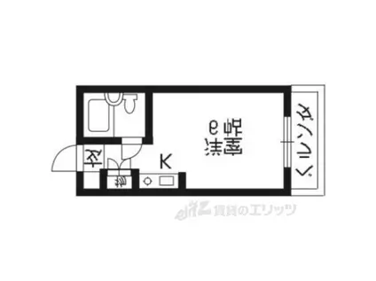MINATO HOUSE2022(1K/2階)の間取り写真
