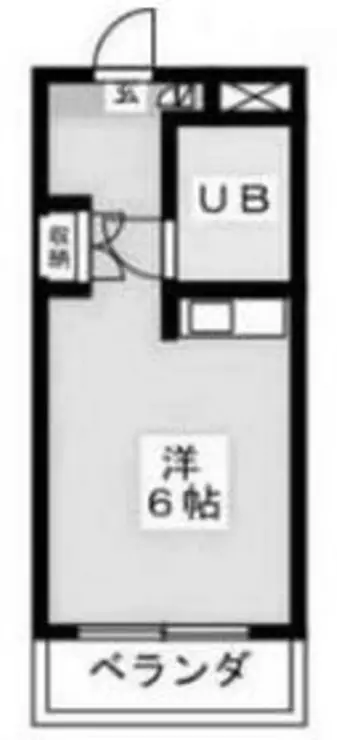 メゾン南橋本 4階階 間取り