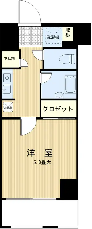文京春日プラッツ 4階階 間取り