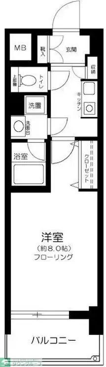 メインステージ中落合 4階階 間取り