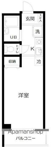サンシティー要町(ワンルーム/1階)の間取り写真