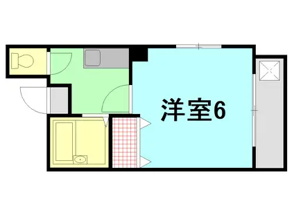 CASA DE FURUYAMA(1K/3階)の間取り写真