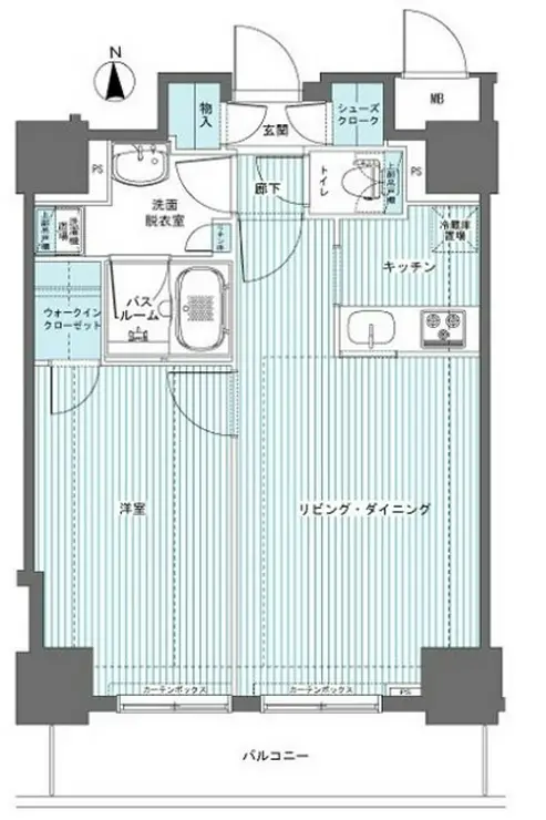 フェニックス西参道タワー 12階階 間取り