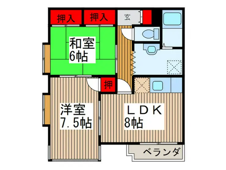 伊勢屋ビル 7階階 間取り