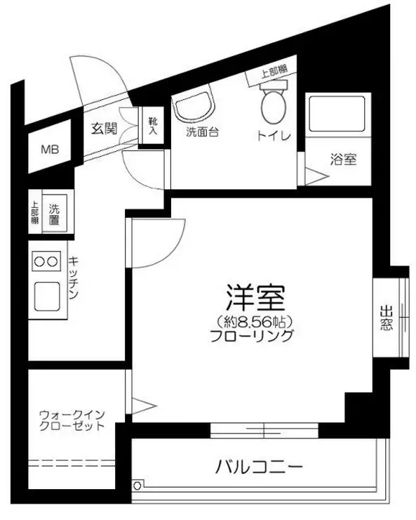 グランフォース西新井 5階階 間取り