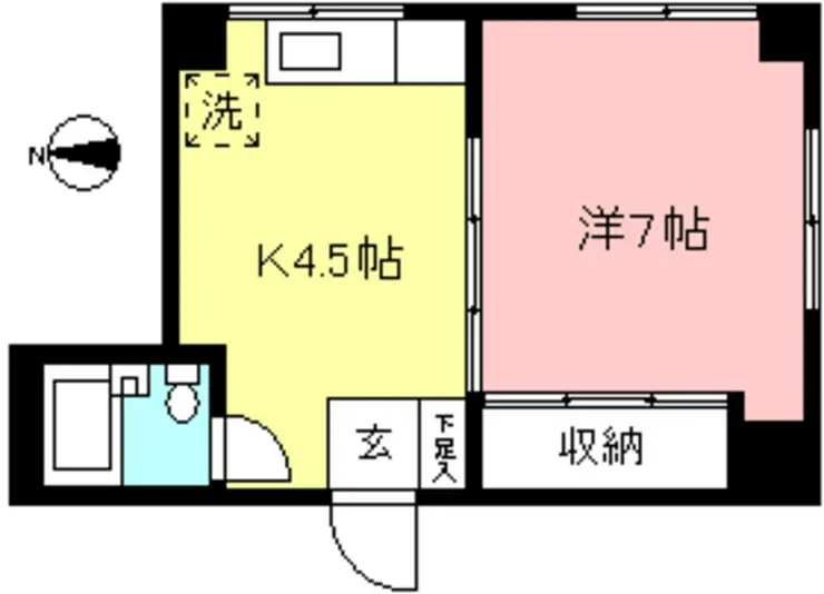 誠文堂ビル 1階階 間取り