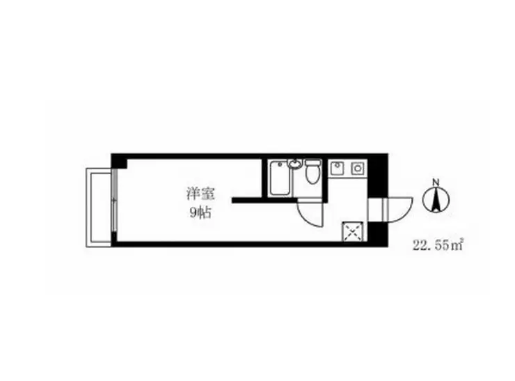 メゾン長沼 1階階 間取り