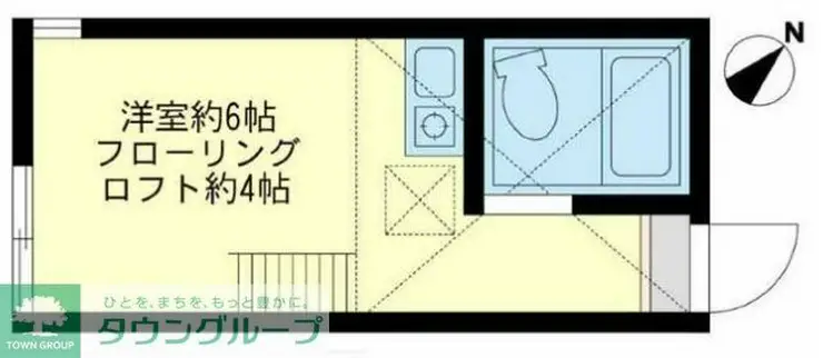 ユナイト汐入サント・シャペルの街 2階階 間取り
