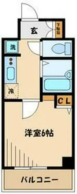 プレール・ドゥーク上北沢 5階階 間取り