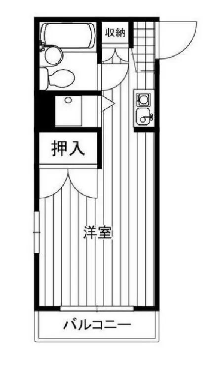 マリオン八王子III 3階階 間取り