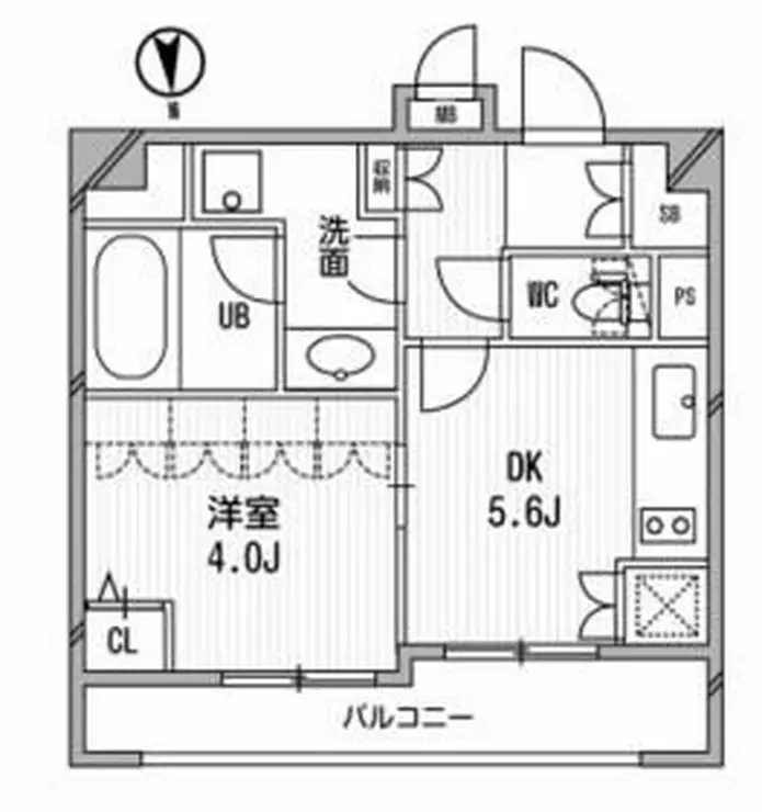 クリオ三田ラ・モード 9階階 間取り