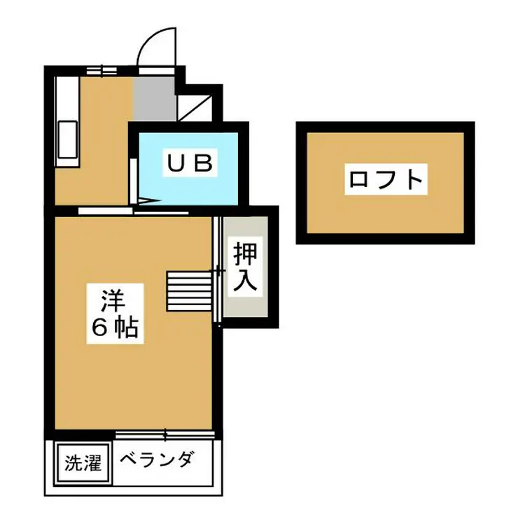 フェリースアビタシオン 2階階 間取り