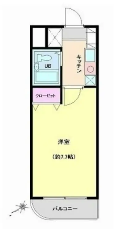 マイステージ立川 3階階 間取り