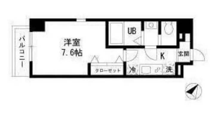 ヴューテラス戸田公園 4階階 間取り