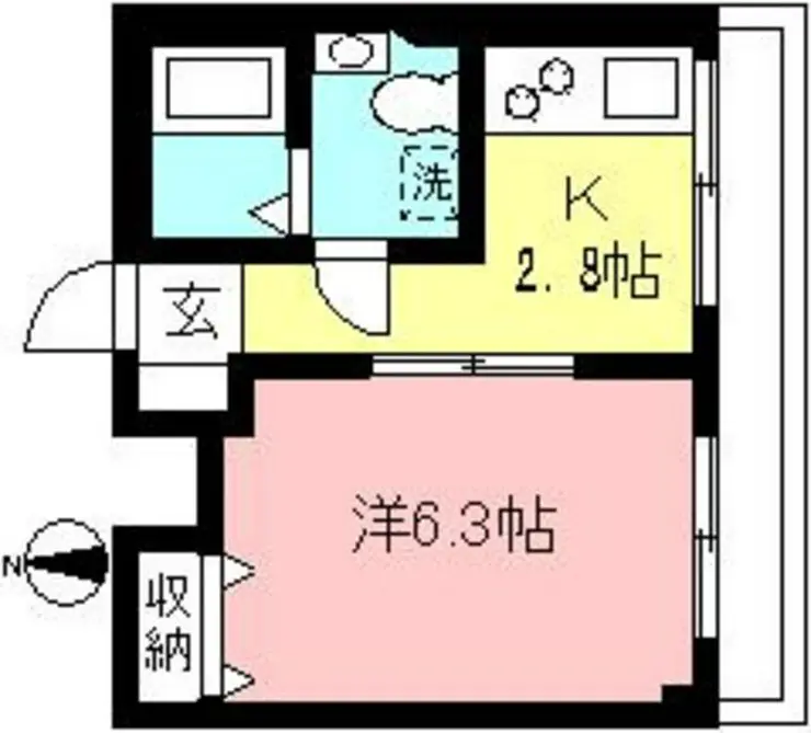 リヴェール永山 1階階 間取り