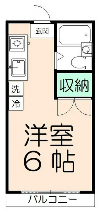 プレジオ多摩 3階階 間取り