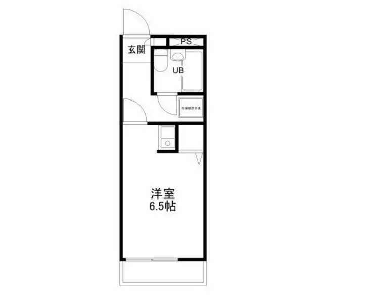 所沢メゾン3号館 2階階 間取り
