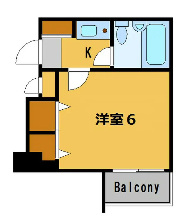 ライオンズマンション新子安第2 10階階 間取り