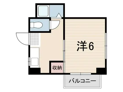リアライズ上野通(1K/3階)の間取り写真