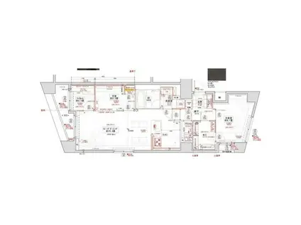 THEパームス代々木上原コスモテラス(2SLDK/3階)の間取り写真