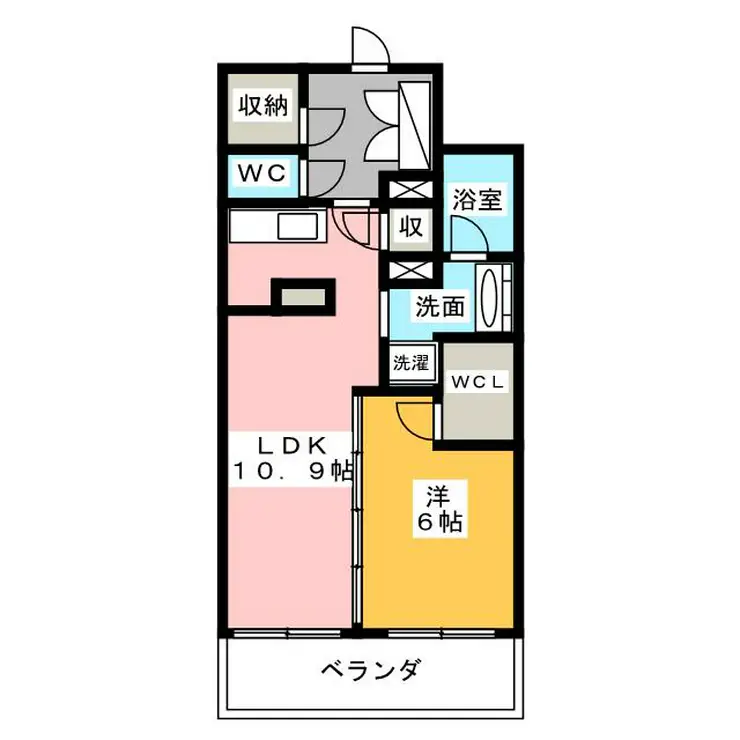 パークハウス千代田富士見 4階階 間取り