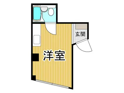 エレガンス今津駅前(ワンルーム/3階)の間取り写真