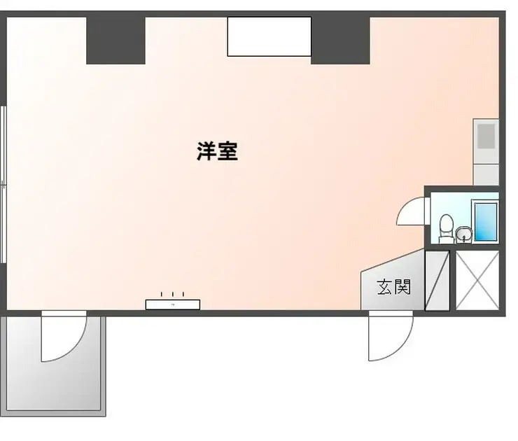 クラッシー久米川 3階階 間取り