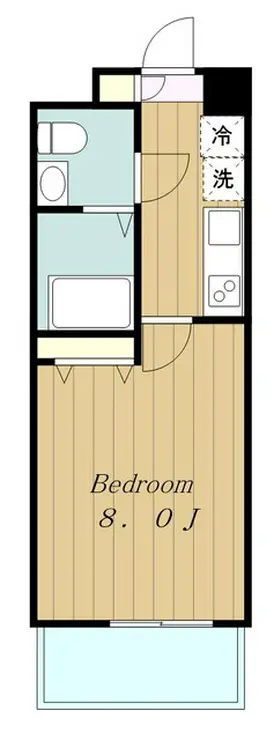 BONO相模大野スカイフラッツ 7階階 間取り