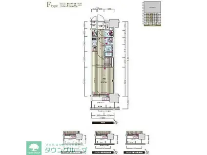 プレサンスジェネ鶴舞(1K/4階)の間取り写真