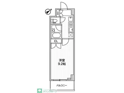 アパートメンツ練馬北町(1K/4階)の間取り写真