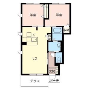 別府ハイツ峰B