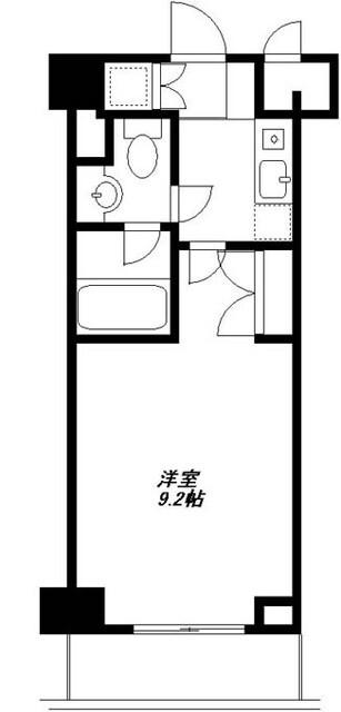 KDXレジデンス湘南台(1K/6階)の間取り写真