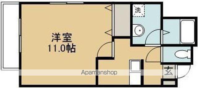 ジョイステーションビル(1K/5階)の間取り写真