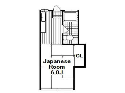 大山荘(1K/1階)の間取り写真