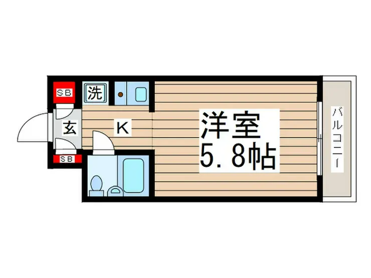 ジョイフル池袋要町 1階階 間取り