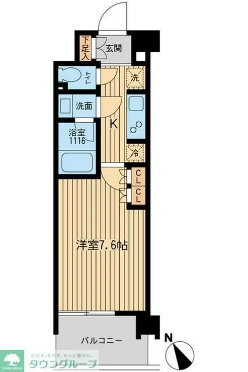 BLESS上池袋 3階階 間取り
