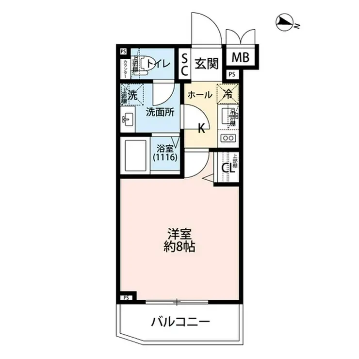 プレール・ドゥーク練馬II 4階階 間取り