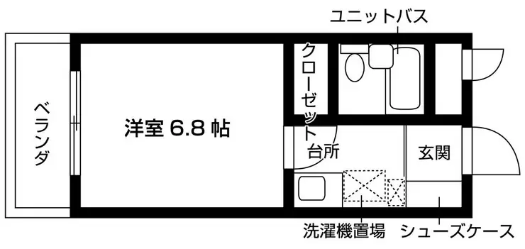プリオール砧 4階階 間取り