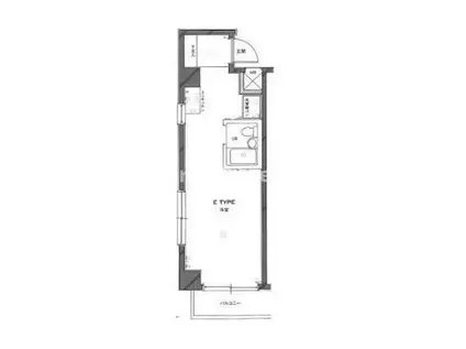 パレ・ドール池袋III(ワンルーム/5階)の間取り写真