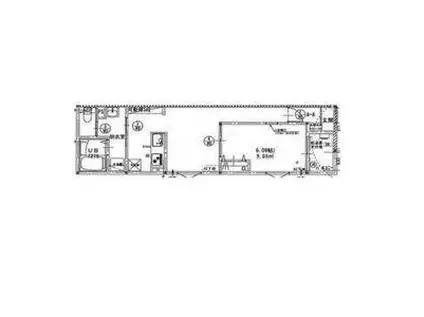 リベール元中野II(1LDK/3階)の間取り写真