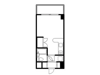 TSGARDEN南柏(ワンルーム/3階)の間取り写真