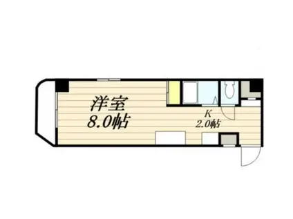 メゾン・ド・ポール(ワンルーム/7階)の間取り写真