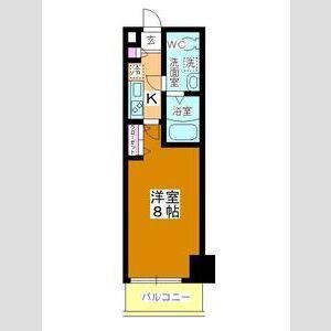 アルファコート西川口7(1K/7階)の間取り写真