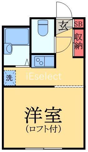 LPエスペランサ(1K/1階)の間取り写真
