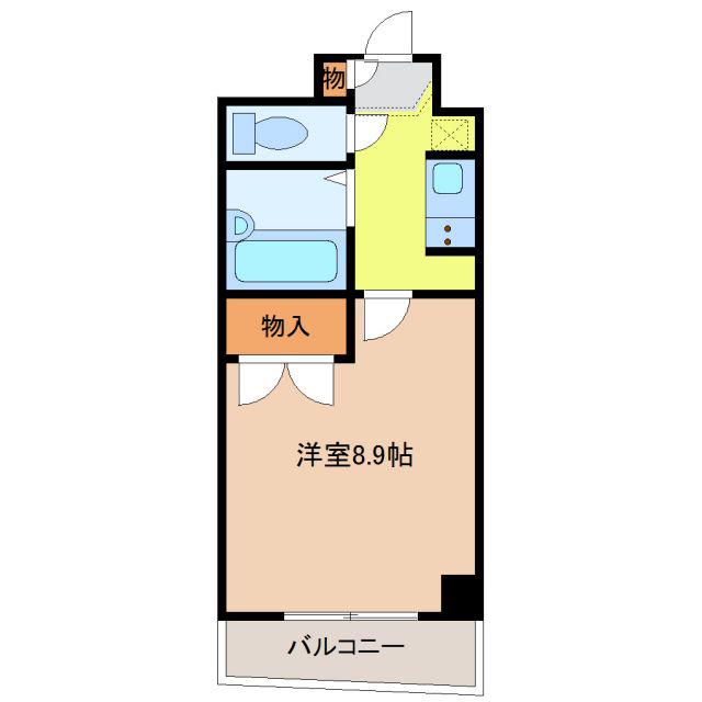シティライフ本郷北(1K/3階)の間取り写真